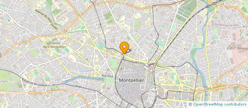 localisation de l'entreprise NOMADE INFORMATIQUE à MONTPELLIER