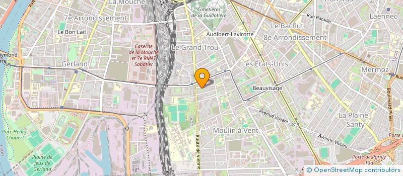 localisation de l'entreprise NOMADE SYSTEM  VENISSIEUX