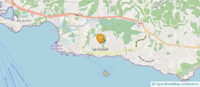 localisation de l'entreprise NOMADES AN MOUVMAN DEYE LEGLIZ à LE GOSIER