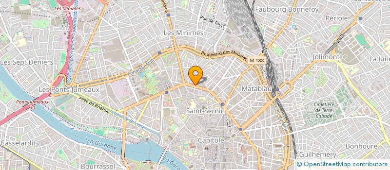 localisation de l'entreprise NOMADES IMMO à TOULOUSE