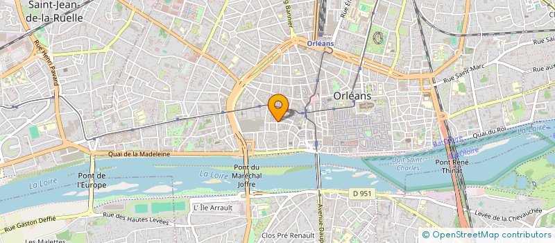 localisation de l'entreprise NOMADES URBAINS à ORLEANS