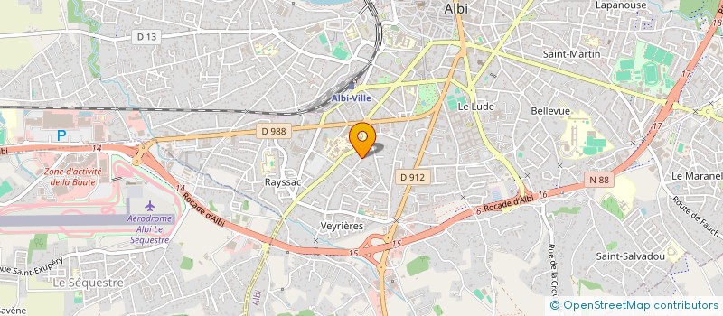 localisation de l'entreprise NOMADIC PLAYERS à ALBI