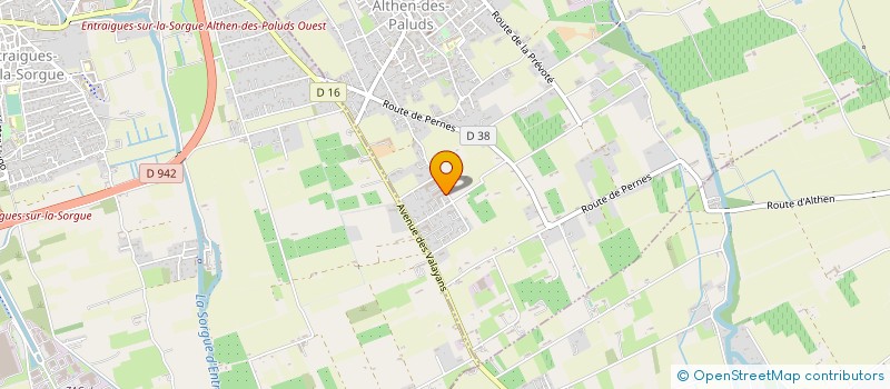localisation de l'entreprise NOMADIET LABORATOIRE à ALTHEN DES PALUDS