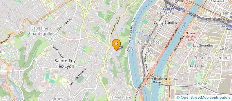 localisation de l'entreprise NOMADIK  SAINTE-FOY-LES-LYON