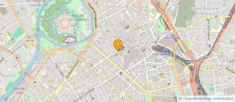 localisation de l'entreprise NOMADINE NATIONALE à LILLE
