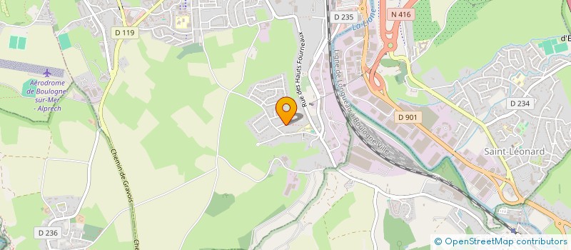 localisation de l'entreprise NOMADIQ à OUTREAU