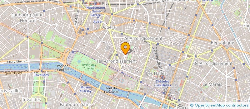 localisation de l'entreprise NOMADOR à PARIS