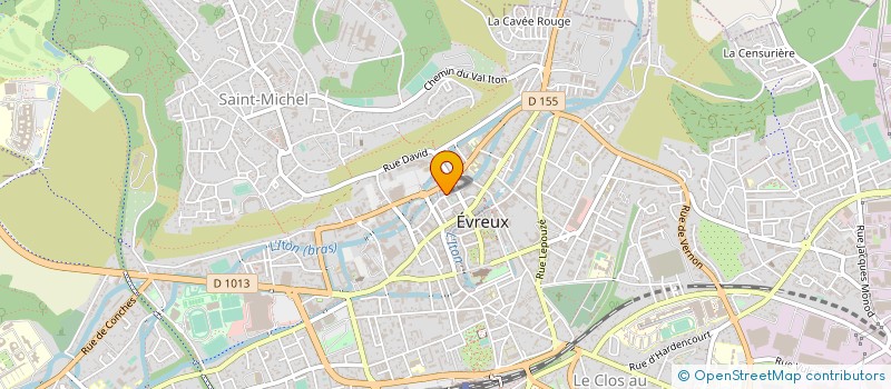 localisation de l'entreprise NOMADPROJECT à EVREUX