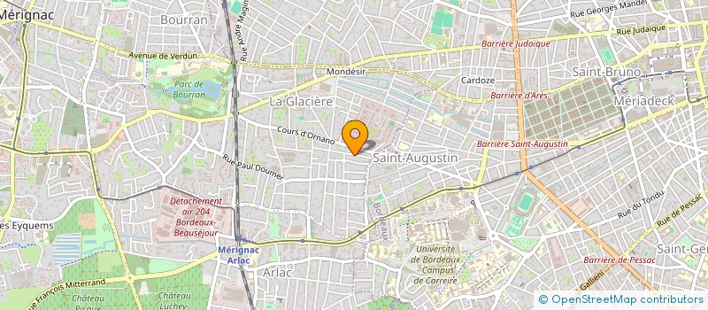 localisation de l'entreprise NOMADS SURFING  BORDEAUX