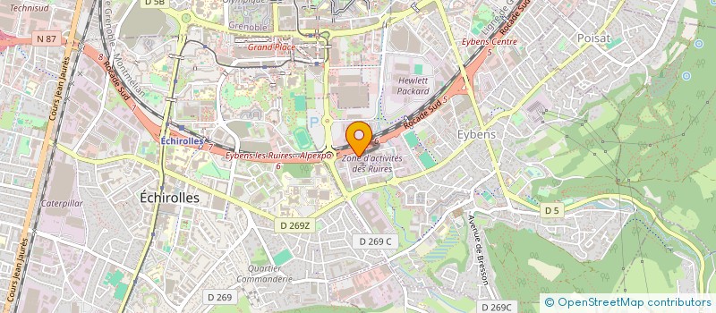 localisation de l'entreprise NOMAFROID à GRENOBLE