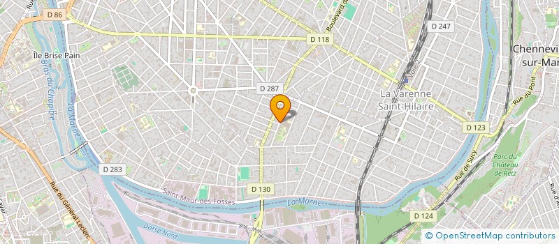 localisation de l'entreprise NOMAGA à SAINT-MAUR-DES-FOSSES