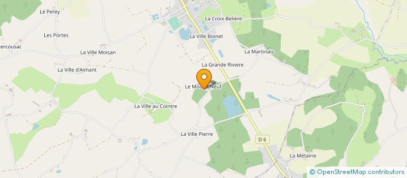 localisation de l'entreprise NOMAHD à LE MENE