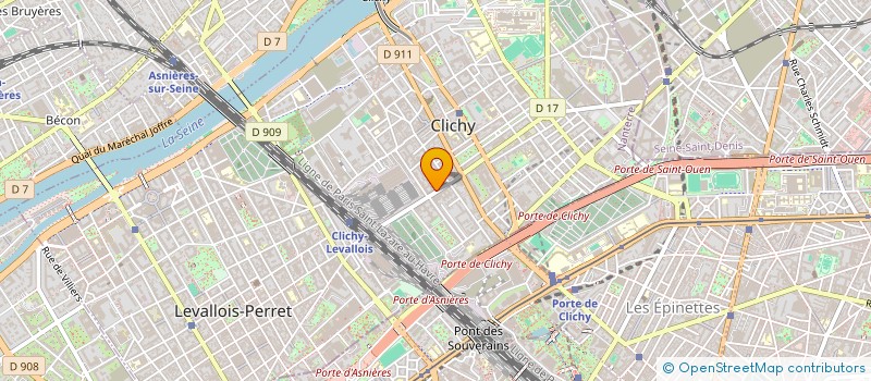 localisation de l'entreprise NOMAMI  CLICHY