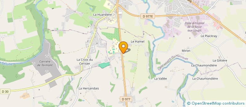 localisation de l'entreprise NOMAMONOGA  LES LOGES-MARCHIS