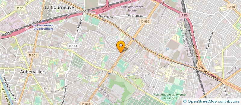 localisation de l'entreprise NOMANDI à AUBERVILLIERS