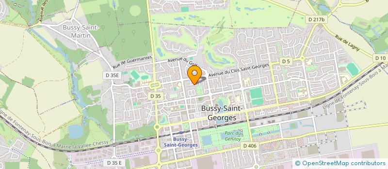 localisation de l'entreprise NOMANSOFT à BUSSY-SAINT-GEORGES