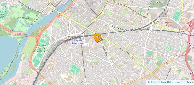 localisation de l'entreprise NOMAPAF à ANGERS