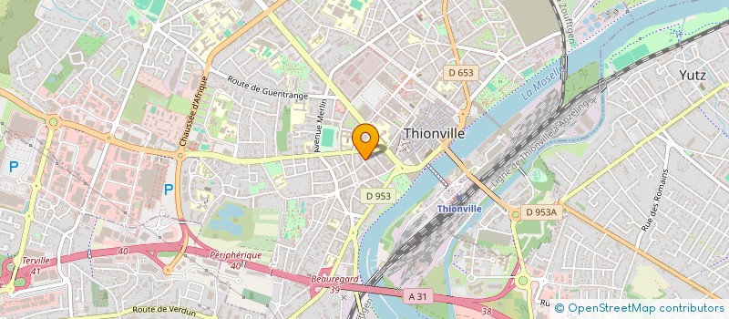 localisation de l'entreprise NOMARIS à THIONVILLE