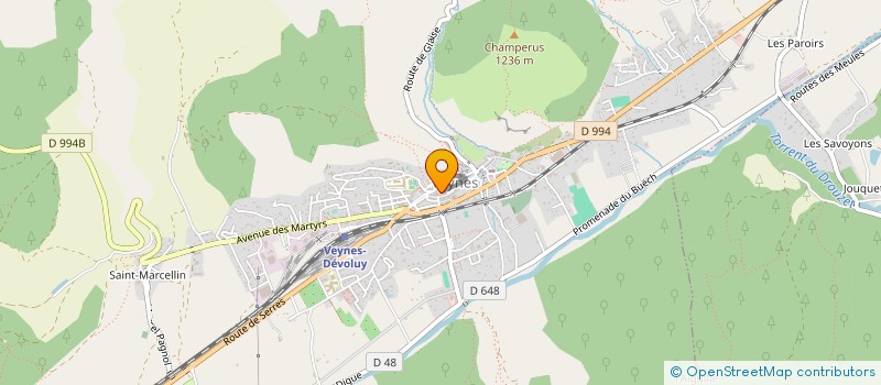 localisation de l'entreprise NOMART'S à VEYNES
