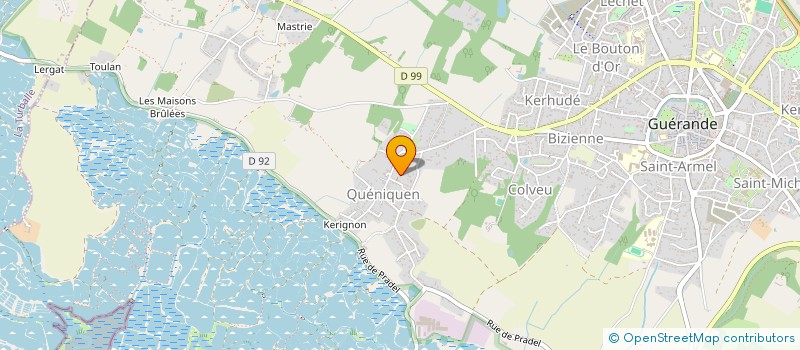 localisation de l'entreprise NOMAS  GUERANDE