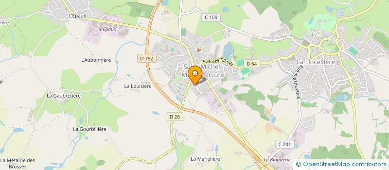 localisation de l'entreprise NOMATI à SEVREMONT