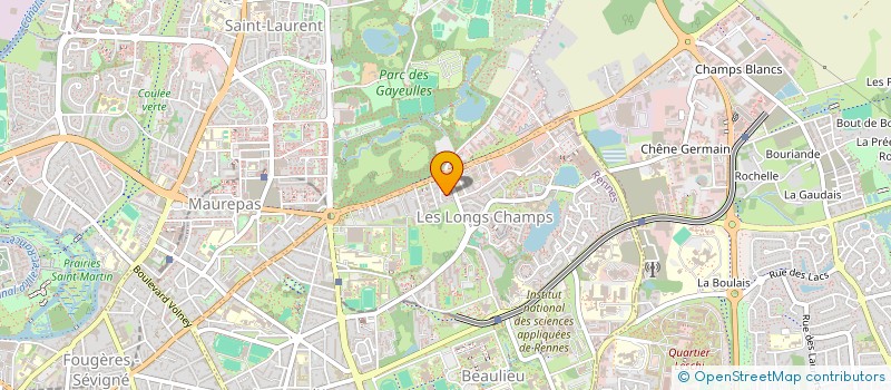 localisation de l'entreprise NOMATO3  RENNES