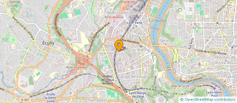 localisation de l'entreprise NOMAYA INVEST  LYON