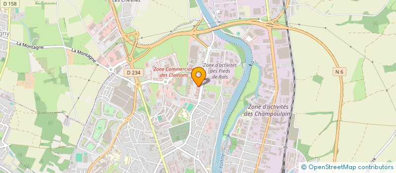 localisation de l'entreprise NOMBLOT BOURGOGNE à AUXERRE