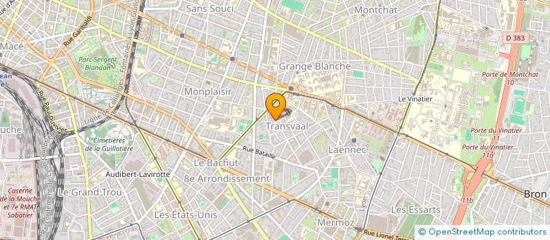 localisation de l'entreprise NOMBREUX IKEISTES LYONNAIS (NIKEL)  LYON