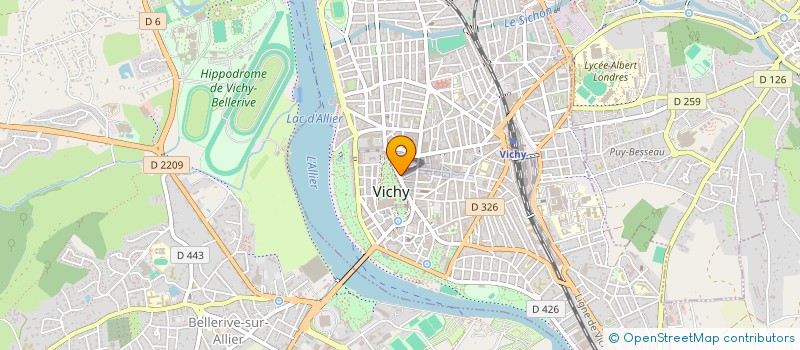 localisation de l'entreprise NOME à VICHY