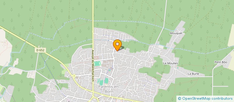 localisation de l'entreprise NOMEA  BISCARROSSE