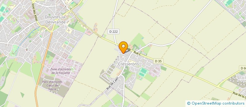 localisation de l'entreprise NOMELANI  DOUVRES-LA-DELIVRANDE