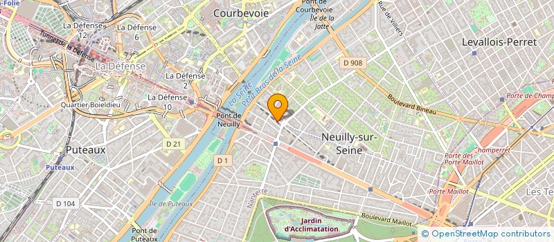 localisation de l'entreprise NOMELCO à NEUILLY-SUR-SEINE