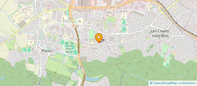 localisation de l'entreprise NOMELI  PLAISIR