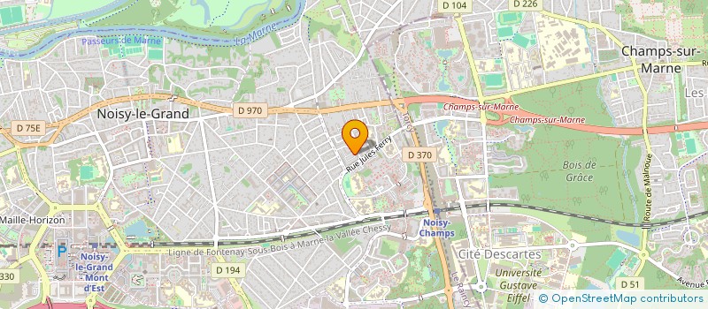 localisation de l'entreprise NOMELIA YK  NOISY-LE-GRAND