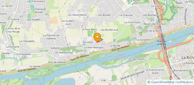 localisation de l'entreprise NOMENCE à FONDETTES