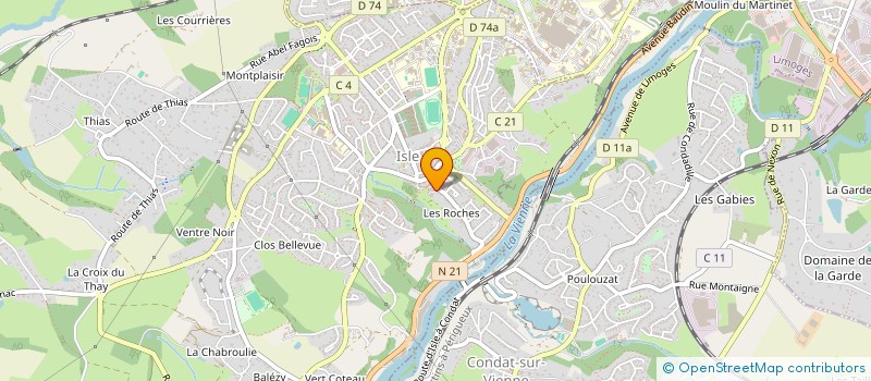 localisation de l'entreprise NOMERCY MUSIC  ISLE