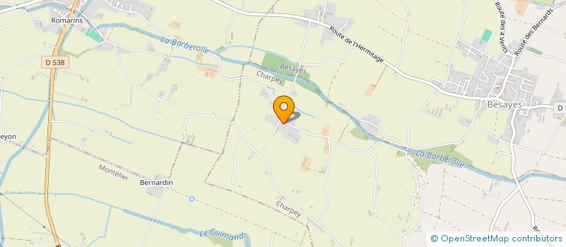 localisation de l'entreprise NOMIA TECHNOLOGIES  CHARPEY