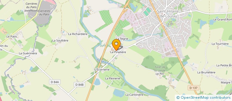 localisation de l'entreprise NOMIANLO à MONTAIGU-VENDEE