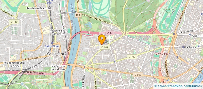 localisation de l'entreprise NOMICO 2 à BOULOGNE BILLANCOURT