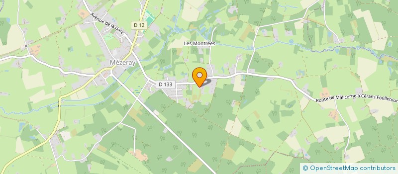 localisation de l'entreprise NOMIDIS à VILLAINES SOUS MALICORNE