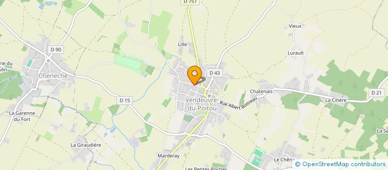 localisation de l'entreprise NOMIDO à SAINT-MARTIN-LA-PALLU