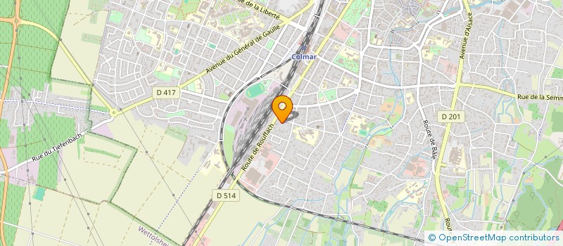 localisation de l'entreprise NOMINALS  COLMAR