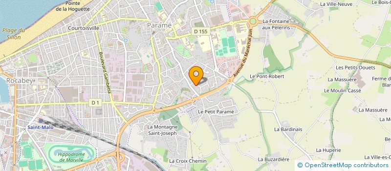 localisation de l'entreprise NOMINOE  SAINT-MALO