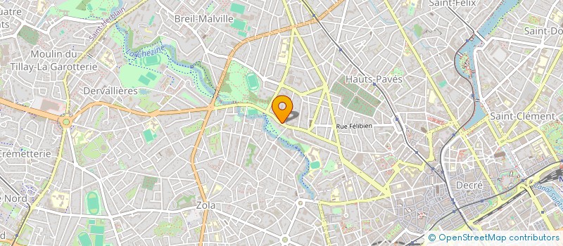 localisation de l'entreprise NOMINOE à NANTES