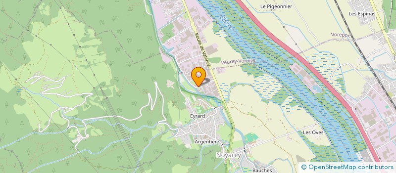 localisation de l'entreprise NOMINVEST à NOYAREY
