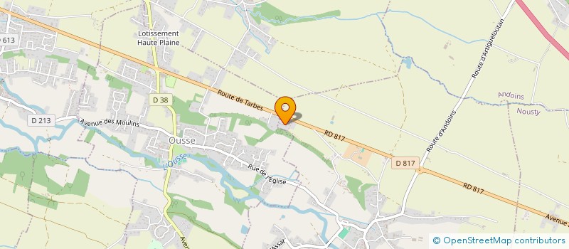 localisation de l'entreprise NOMIS  ESPOEY