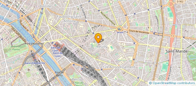 localisation de l'entreprise NOMIS CAPITAL  SAINT-CLOUD