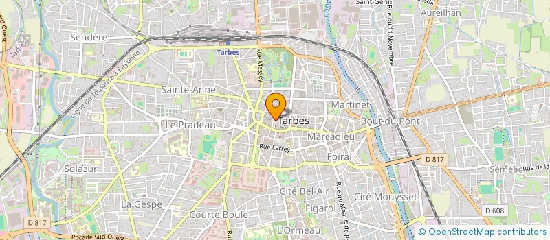 localisation de l'entreprise NOMIVAL  TARBES