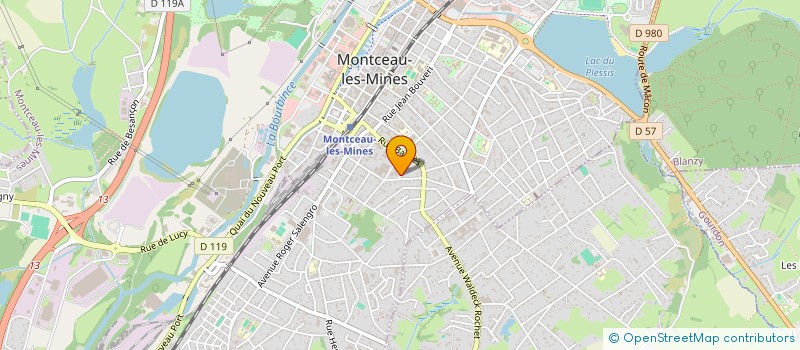 localisation de l'entreprise NOMOS  MONTCEAU-LES-MINES